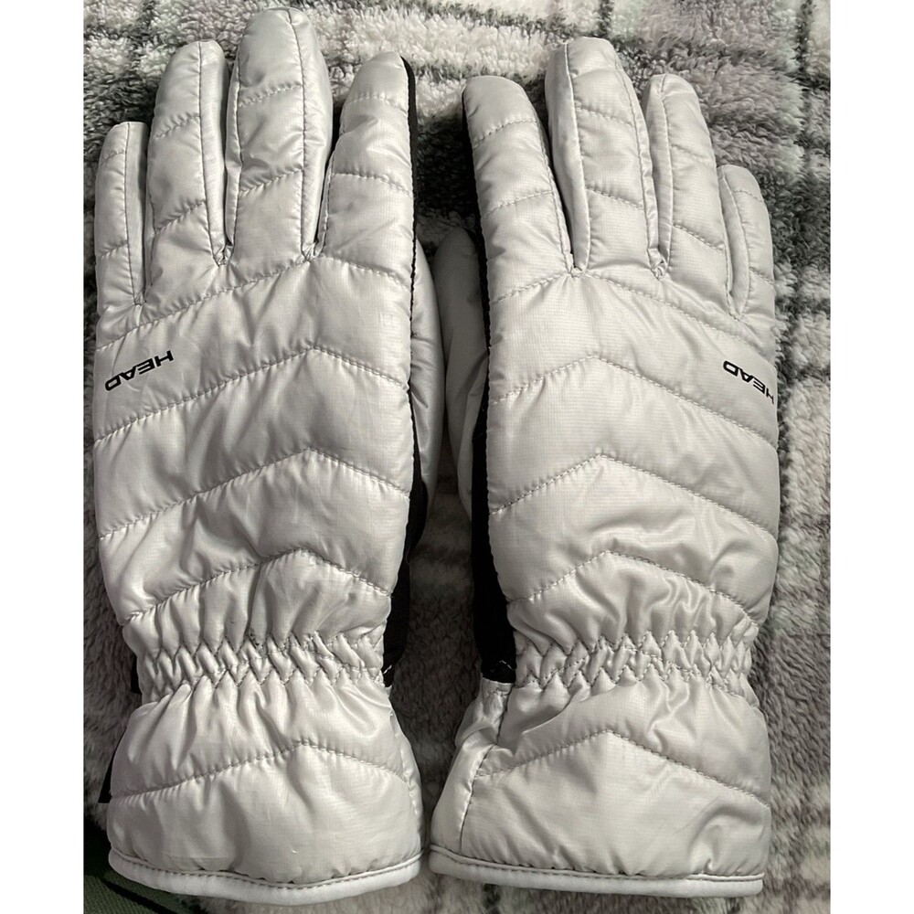 EUC HEAD Women’s Waterproof/Windproof Breathable Hybrid Gloves Large Gray